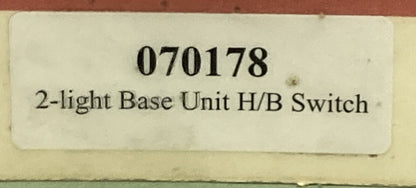 MARKLAND 070178 2-LIGHT BASE UNIT HANDLEBAR SWITCH ASSEMBLY FOR HONDA GOLDWING