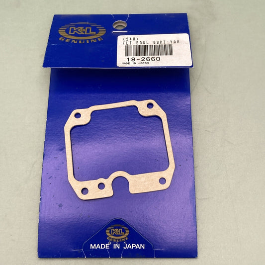 NEW K&L SUPPLY 18-2660 FLOAT BOWL GASKET YAMAHA