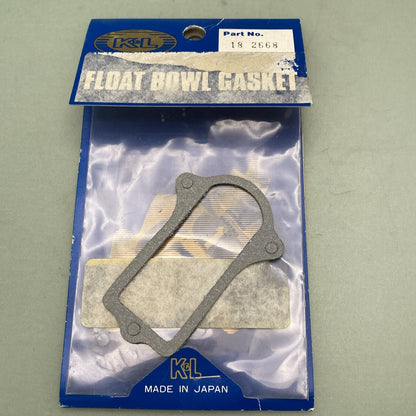 QTY 4 NEW K&L SUPPLY 18-2668 CARBURETOR FLOAT BOWL GASKET KAWASAKI