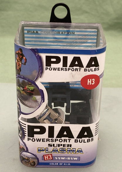 NEW PIAA POWERSPORTS BULBS H3 70335 SUPER PLASMA 55W-85W H109SE