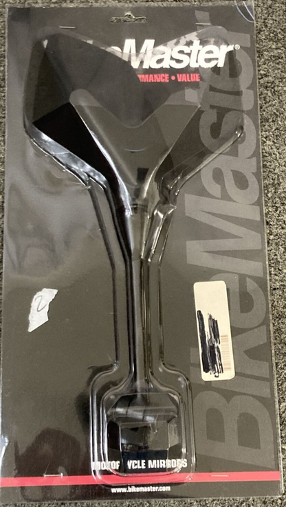 NEW BikeMaster 600450 Right Side Black Mirror Kawasaki Ninja 650R 2009-2011