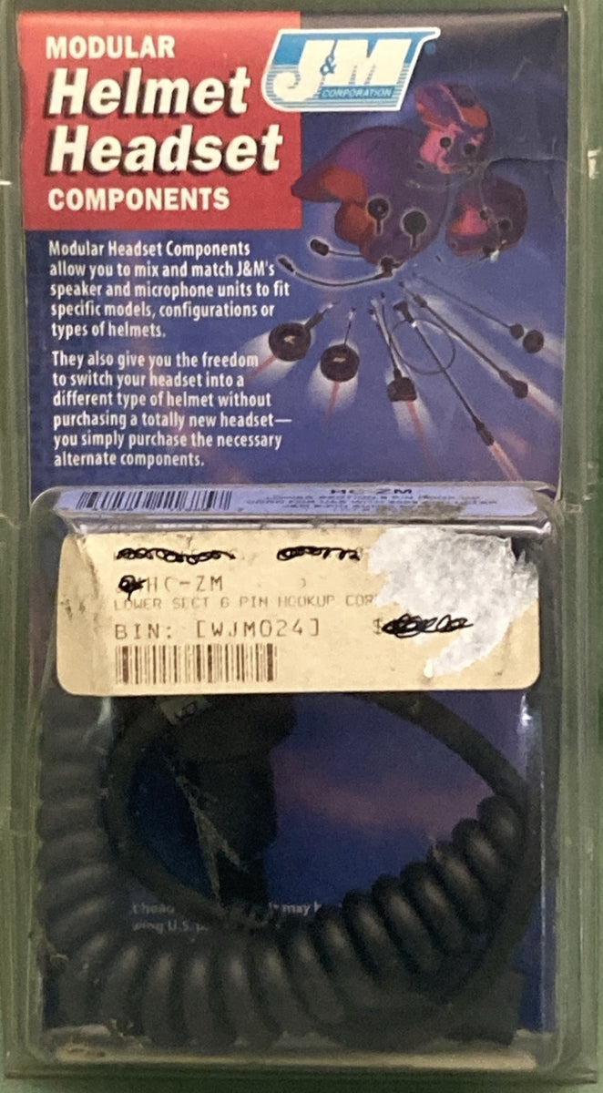 NEW GENUINE J&M HC-ZM LOWER SECTION 8 PIN HOOK-UP CORD