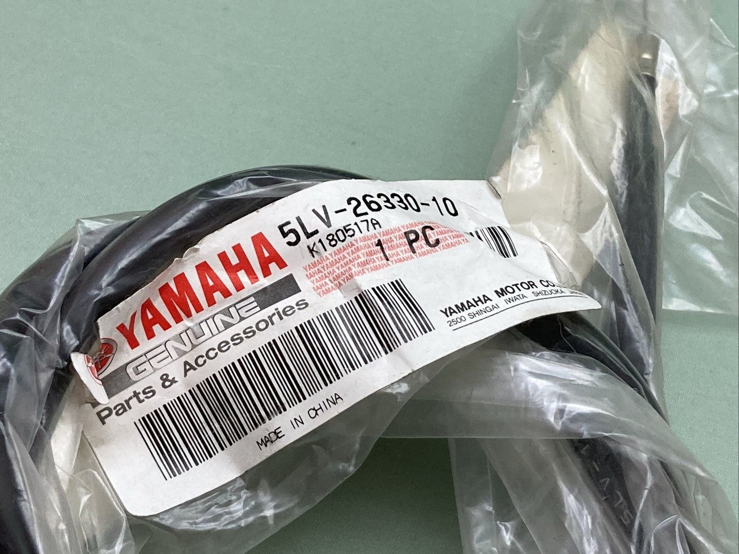 NEW GENUINE YAMAHA 5LV-26330-10 STARTER CABLE