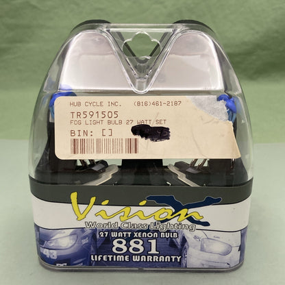 NEW VISION VX-L881 FOG LIGHT BULB SET 27 WATT