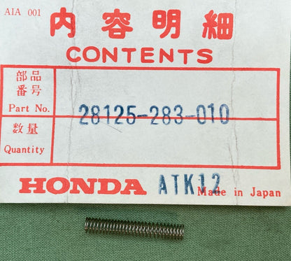 QTY 2 NEW GENUINE HONDA 28125-283-010 SPRING, Alternator