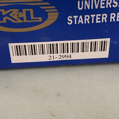 NEW K&L SUPPLY 21-2994 UNIVERSAL STARTER RELAY 12 VOLT