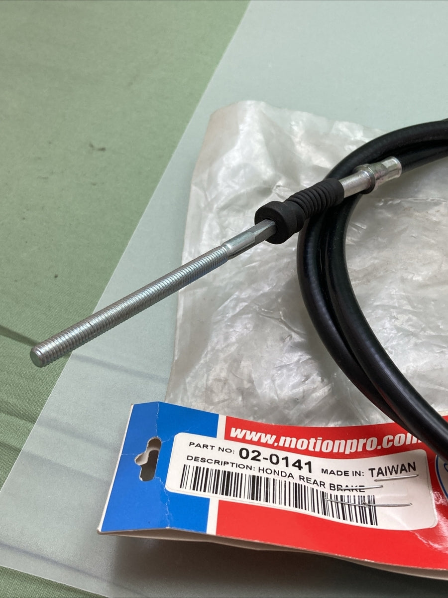 NEW MOTION PRO 02-0141 REAR BRAKE CABLE FOR HONDA