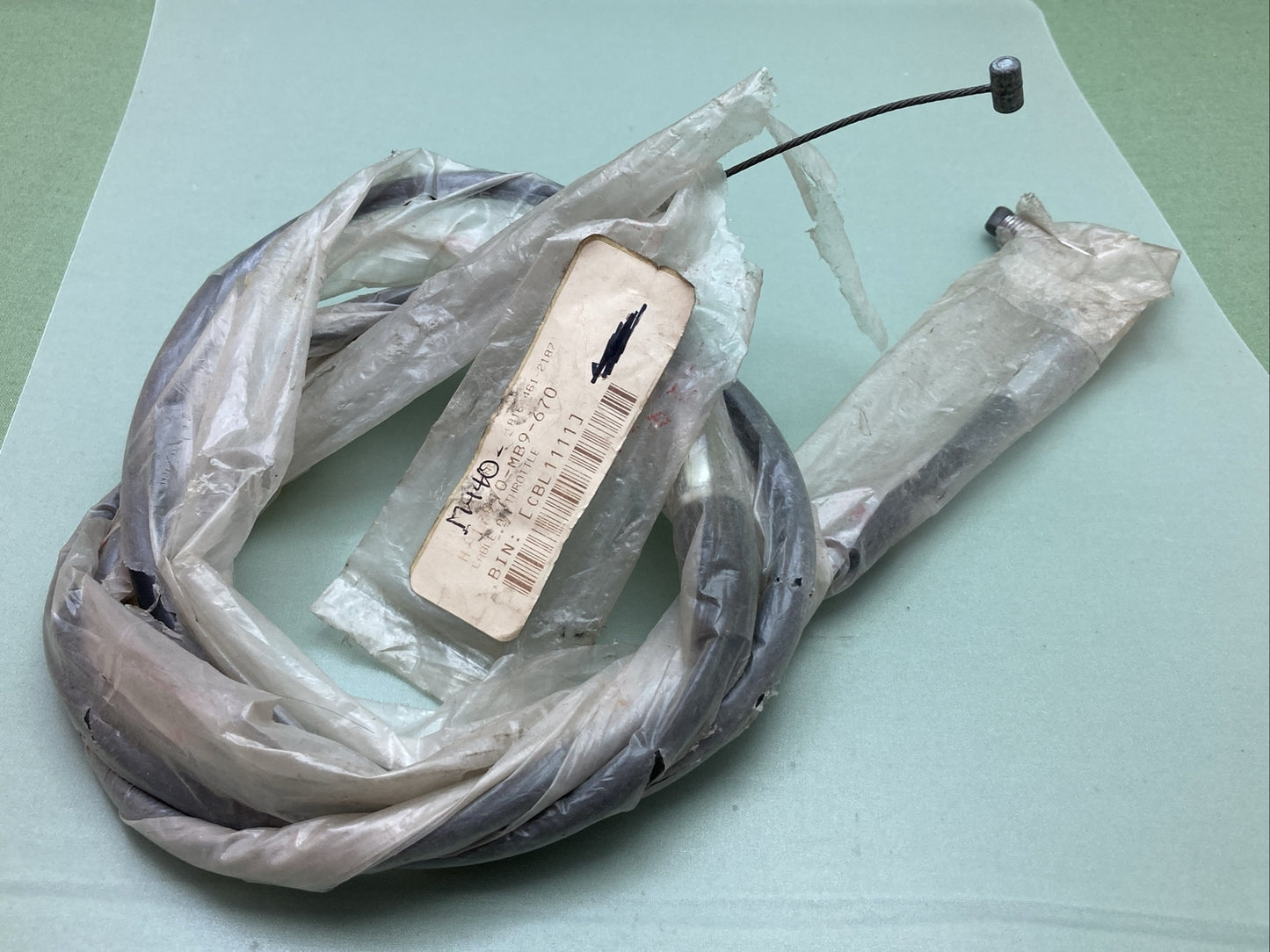 NEW HONDA 17910-MB9-670 THROTTLE CABLE