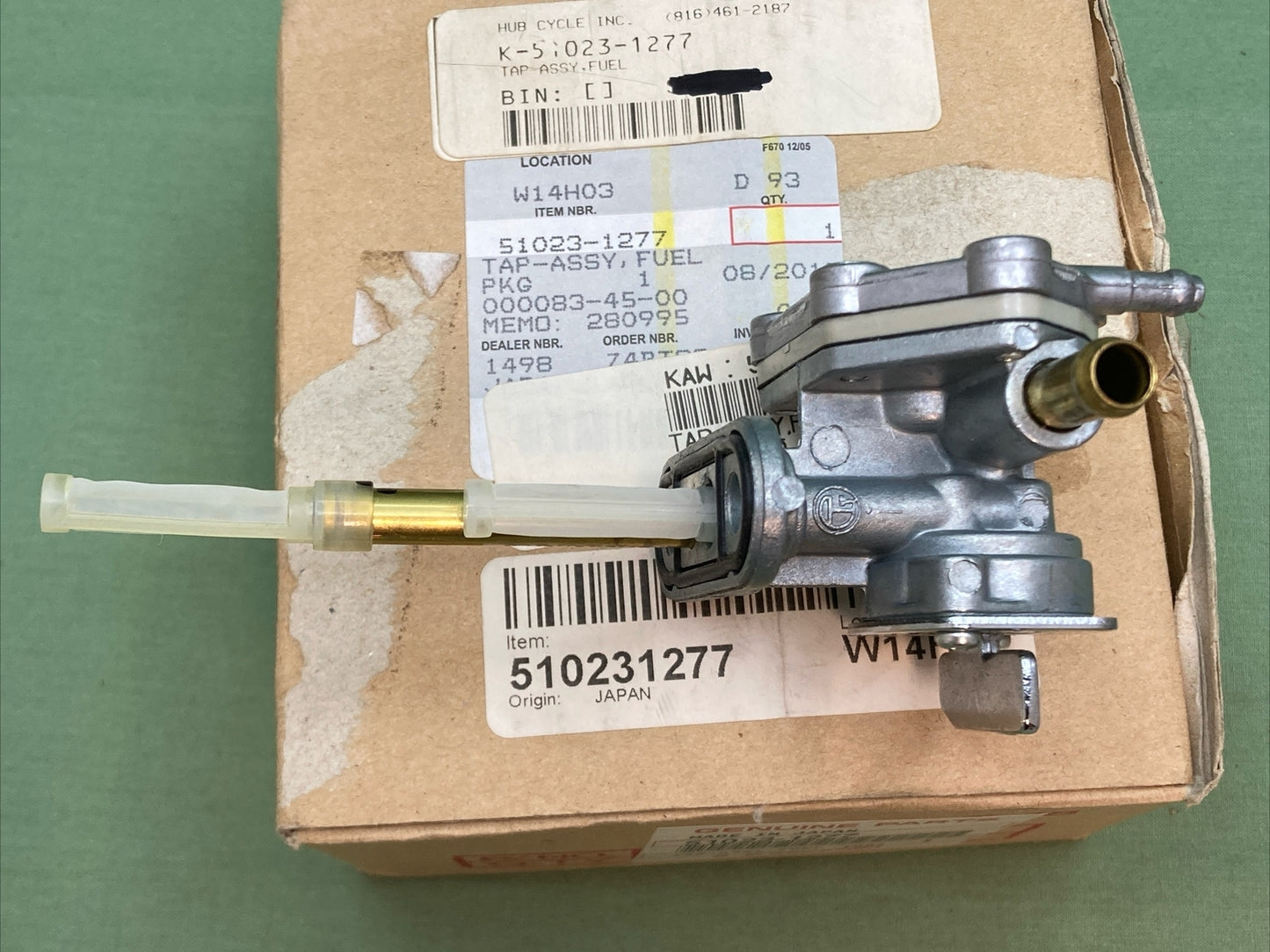 NEW GENUINE KAWASAKI 51023-1277 Tap Assembly, Fuel