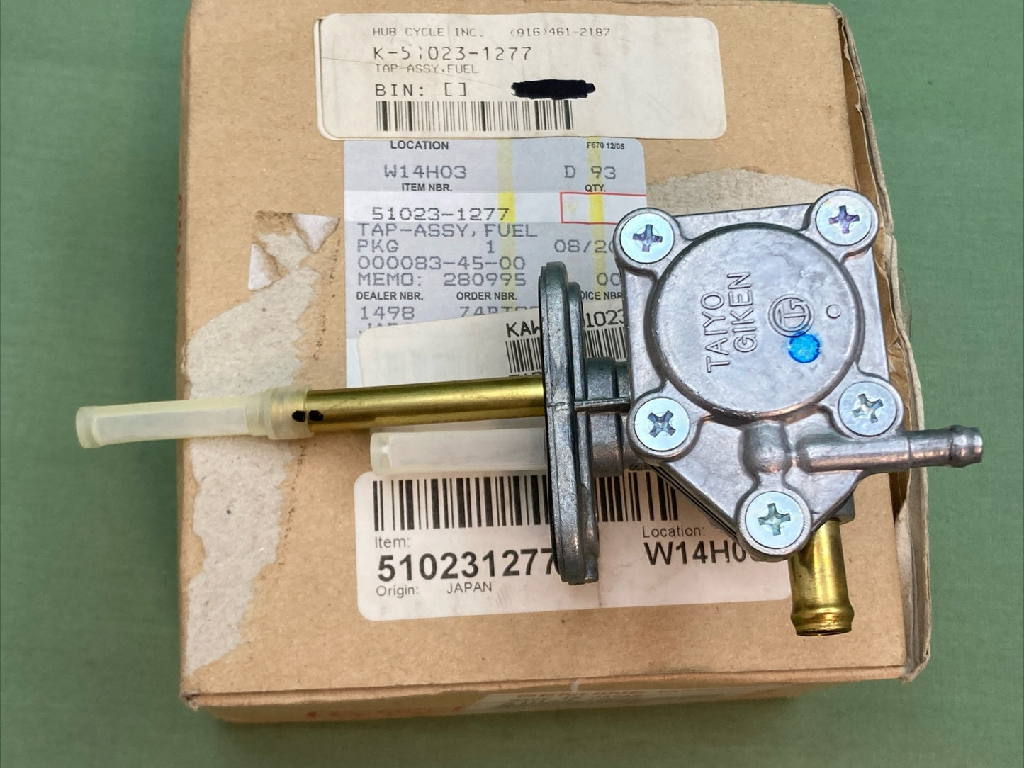 NEW GENUINE KAWASAKI 51023-1277 Tap Assembly, Fuel