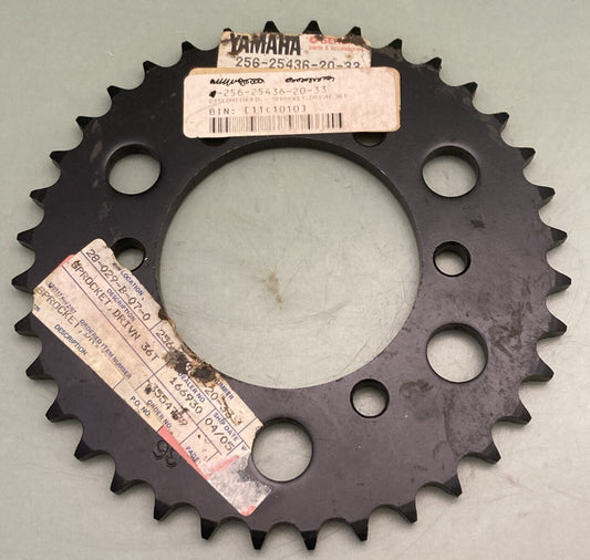 NEW GENUINE YAMAHA 256-25436-20-33 DRIVE SPROKET 36 TOOTH