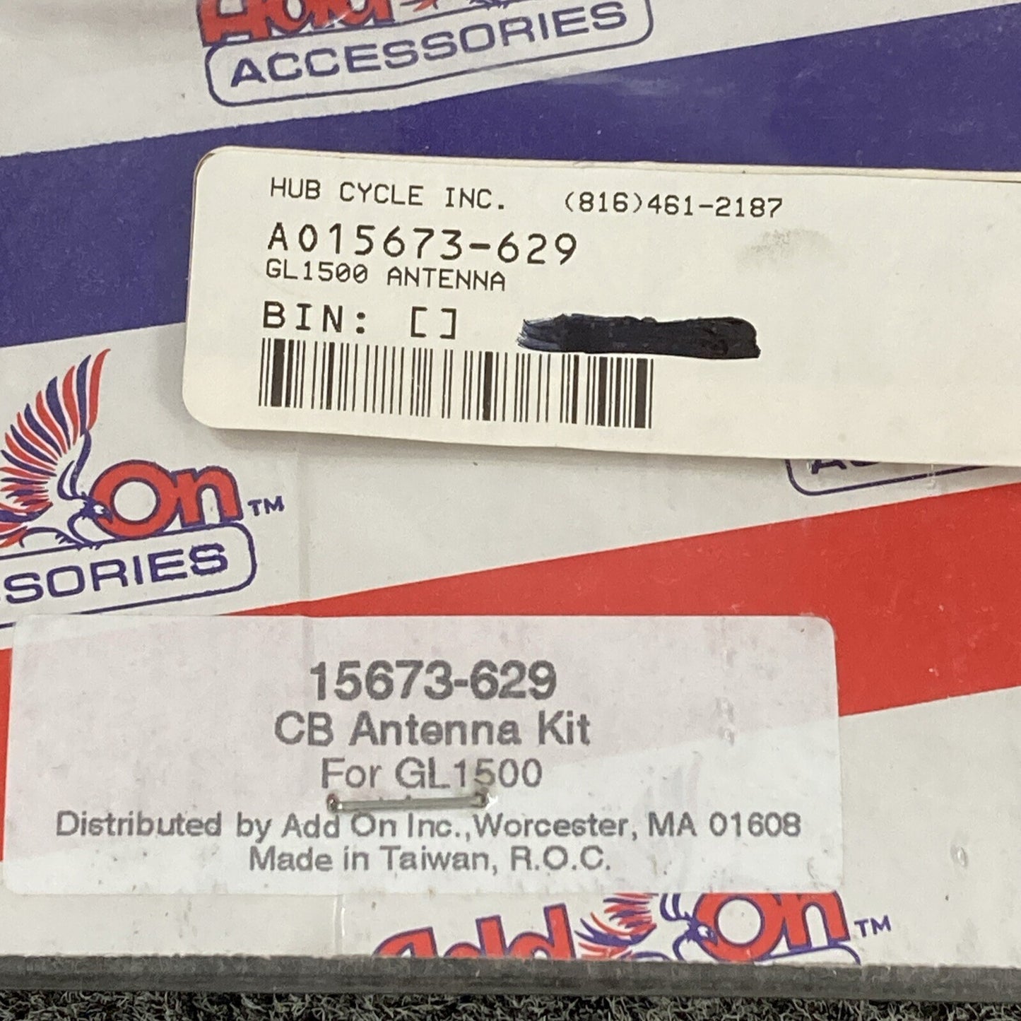 NEW ADD ON ACCESSORIES 15673-629 CB RADIO ANTENNA KIT INCOMPLETE