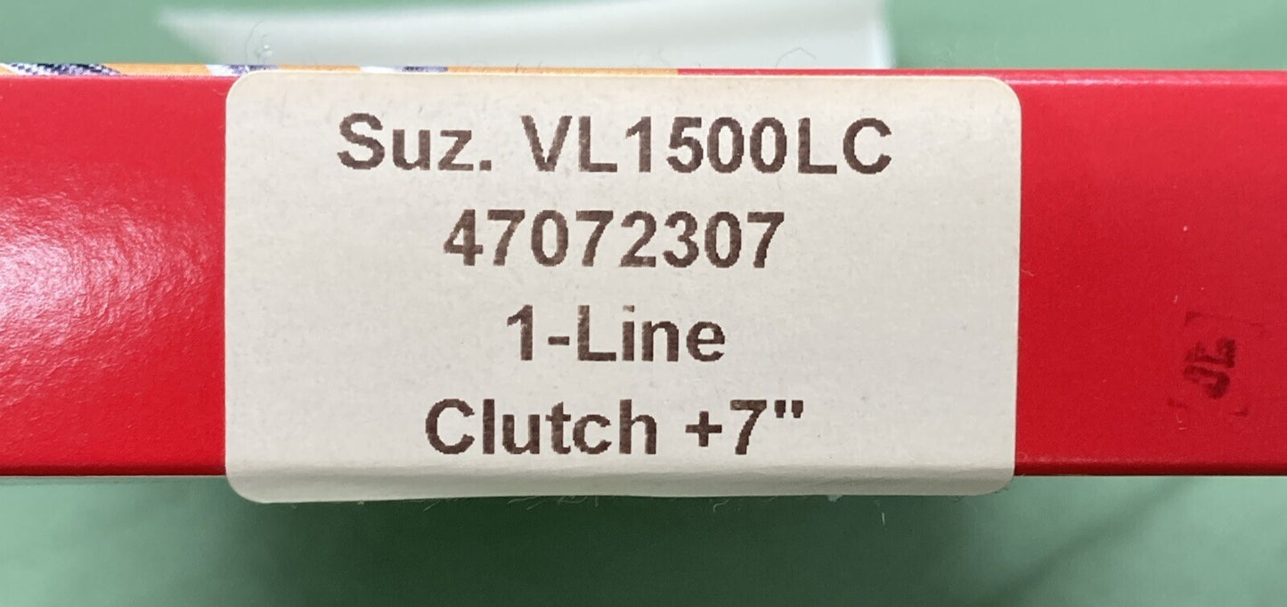 NEW BARNETT 47072307 BRAKE LINE SUZUKI VL1500LC 1-LINE CLUTCH +7"
