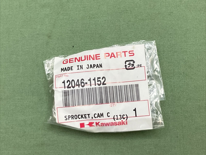 NEW GENUINE KAWASAKI 12046-1152 CAM CHAIN SPROCKET BAYOU 1995-2010