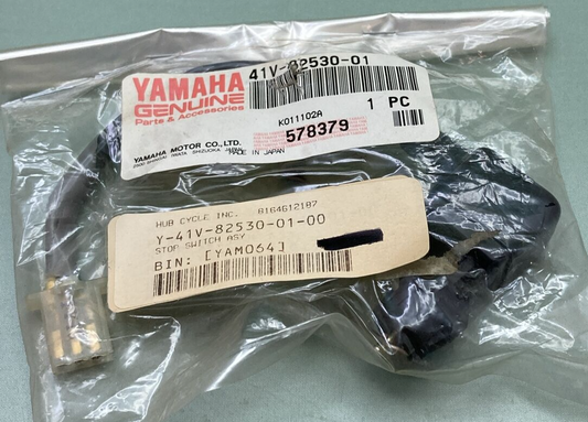 NEW GENUINE YAMAHA 41V-82530-01 STOP SWITCH ASSEMBLY