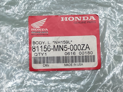 NEW GENUINE HONDA 81156-MN5-000ZA Body Left Arm Rest BLACK