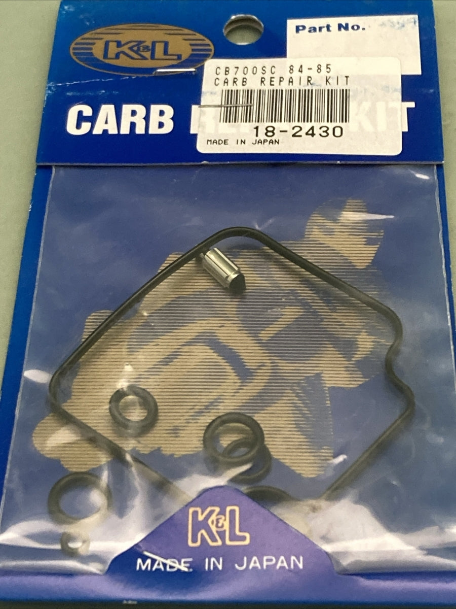 NEW GENUINE K&L 18-2430 CARB REPAIR KIT FOR HONDA CB700SC '84-'85
