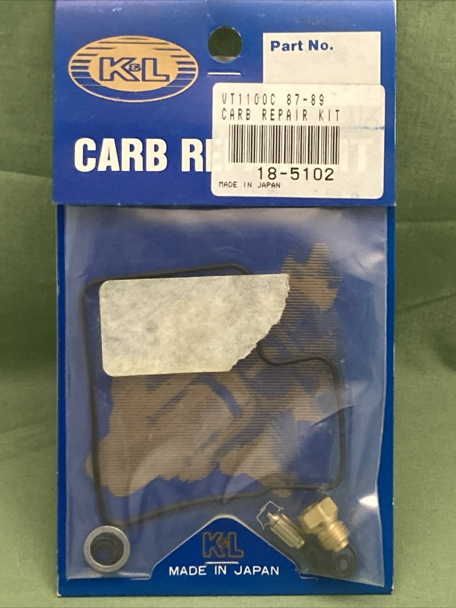 NEW GENUINE K&L 18-5102 CARB REPAIR KIT FOR HONDA VT1100C 87-89