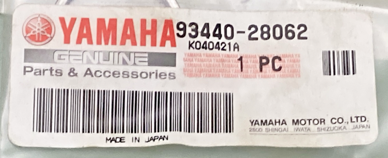 NEW GENUINE YAMAHA 93440-28062-00 CIRCLIP, OUTER