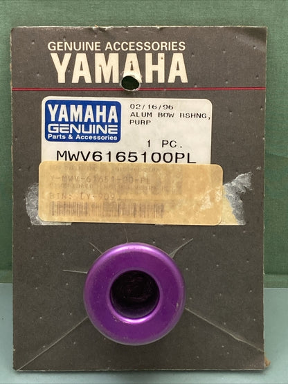 NEW GENUINE YAMAHA MWV-61651-00 ALUMINUM BOW BUSHING, PURPLE