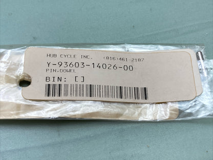 NEW GENUINE YAMAHA 93603-14026 PIN, DOWEL