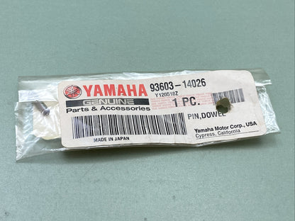 NEW GENUINE YAMAHA 93603-14026 PIN, DOWEL