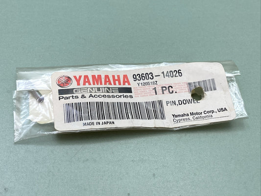 NEW GENUINE YAMAHA 93603-14026 PIN, DOWEL