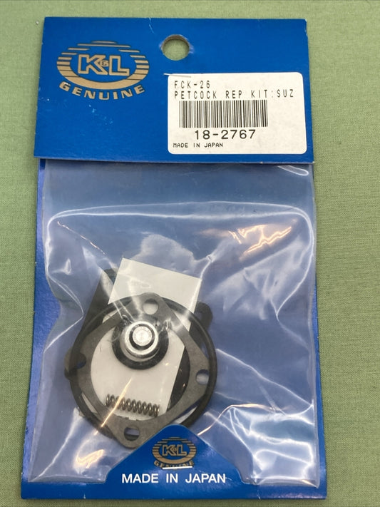 NEW GENUINE K&L 18-2767 PETCOCK REPAIR KIT