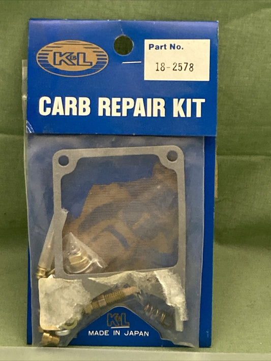 NEW GENUINE K&L 18-2578 CARB REPAIR KIT FOR '81-82 YAMAHA XV920