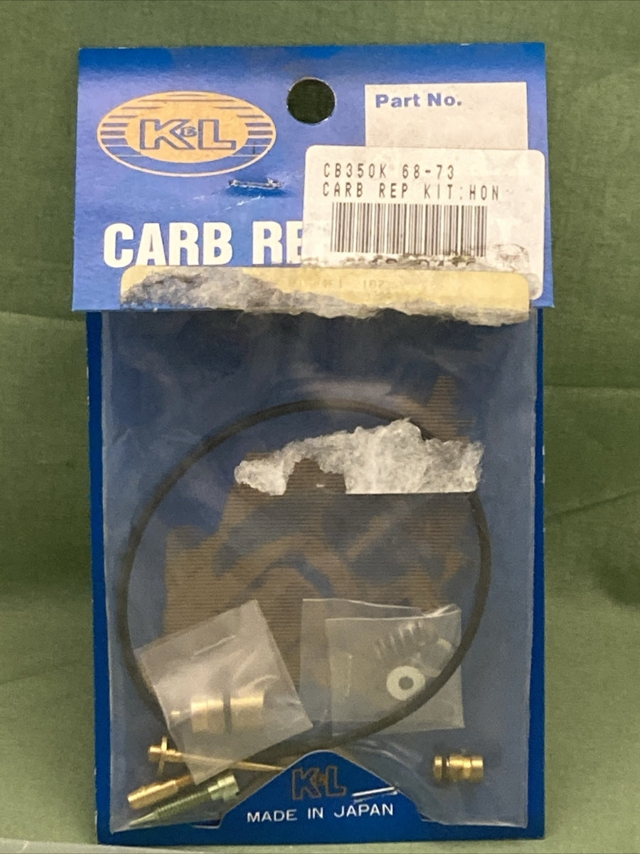 NEW GENUINE K&L 18-2416 CARB REPAIR KIT FOR '68-73 HONDA CB350K