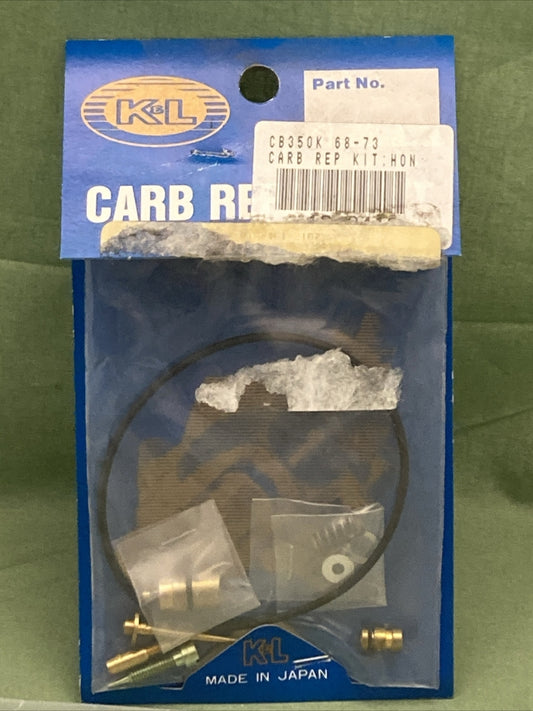 NEW GENUINE K&L 18-2416 CARB REPAIR KIT FOR '68-73 HONDA CB350K