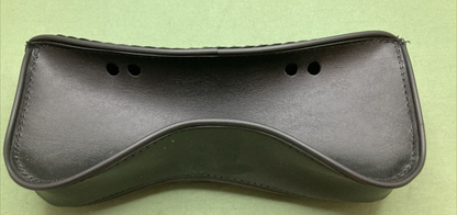 NEW HOPNEL Y60-412BK Single Center Windshield Pouch Faux Leather Black