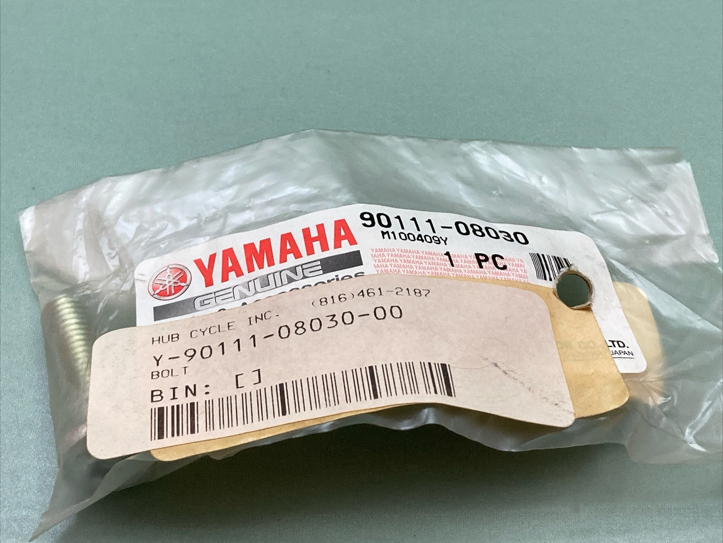 NEW Genuine YAMAHA 90111-08030 BOLT