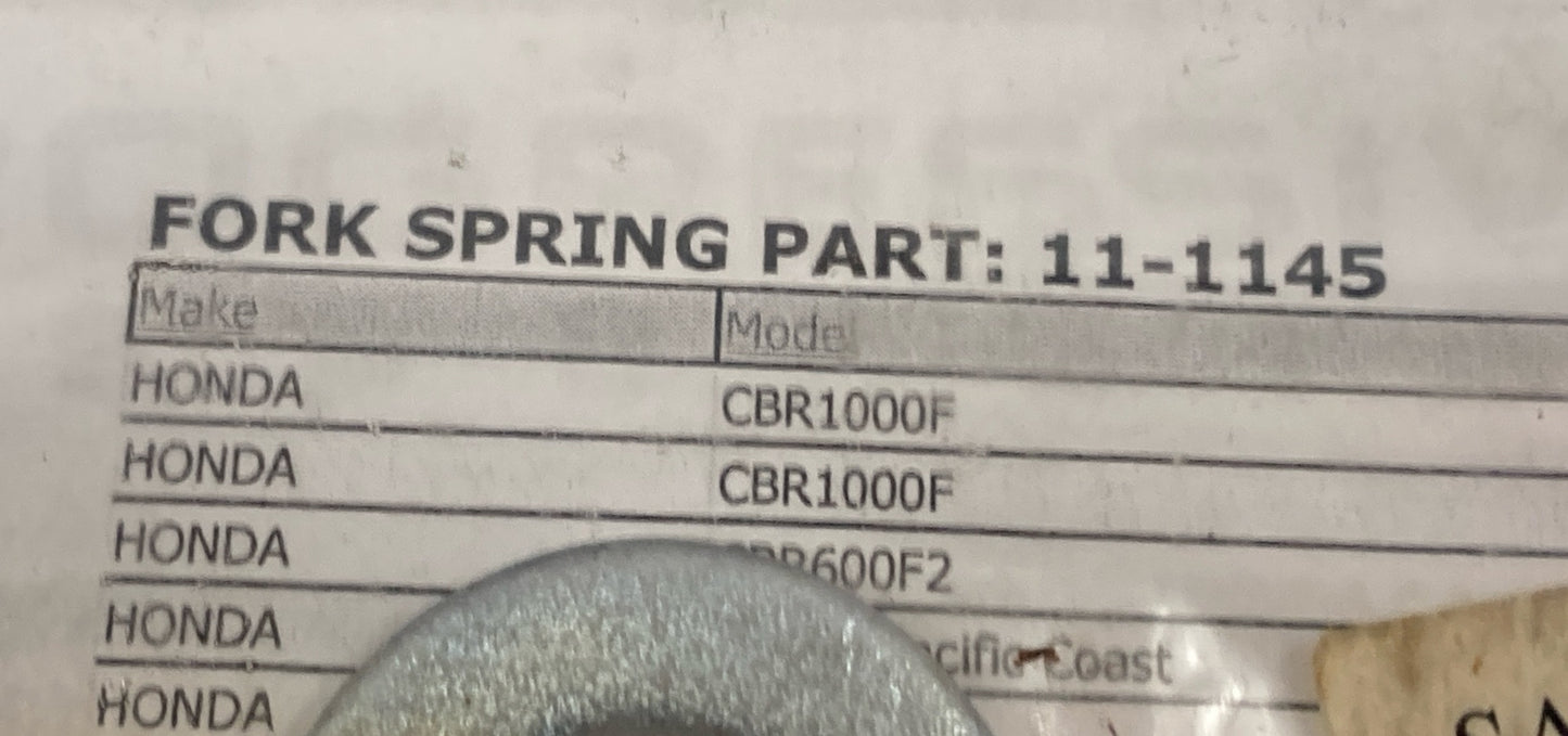 NEW GENUINE PROGRESSIVE SUSPENSION 11-1145 FORK SPRINGS