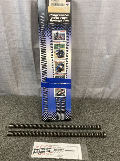 NEW GENUINE PROGRESSIVE SUSPENSION 11-1119 FRONT FORK SPRINGS