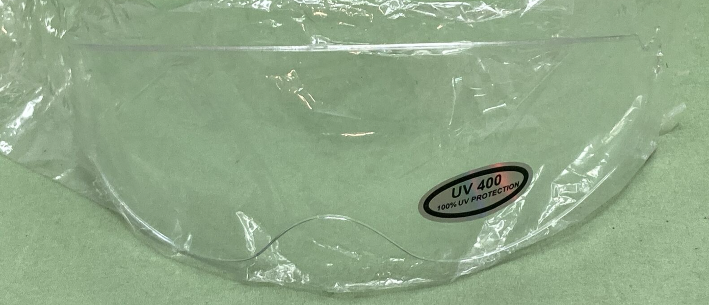 NEW ROUTE 66 HELMET INNER SHIELD UV400 PROTECTION CLEAR