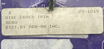 NEW ADD ON 29-1219 SIDE COVER TRIM FOR HARLEY DAVIDSON MODELS