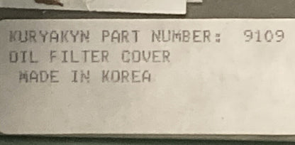 NEW KURYAKYN 9109 OIL FILTER COVER FOR '92-98 BIG TWIN