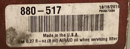NEW GENUINE TWIN POWER 880-517 AIR FILTER FOR HARLEY DAVIDSON