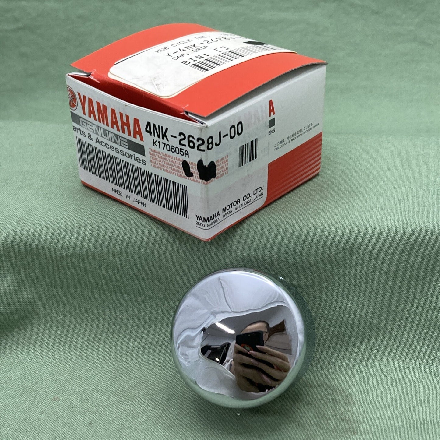 NEW GENUINE YAMAHA 4NK-2628J-00 STEERING HANDLE CABLE Cap, Grip