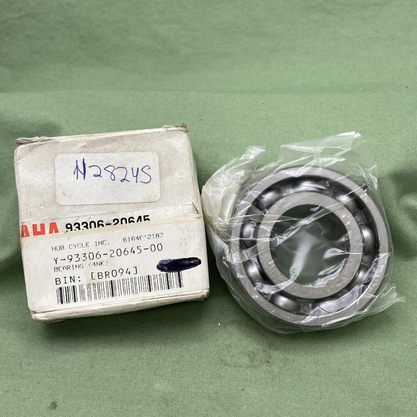 NEW GENUINE YAMAHA 93306-20645 TRANSMISSION BEARING (4NK)