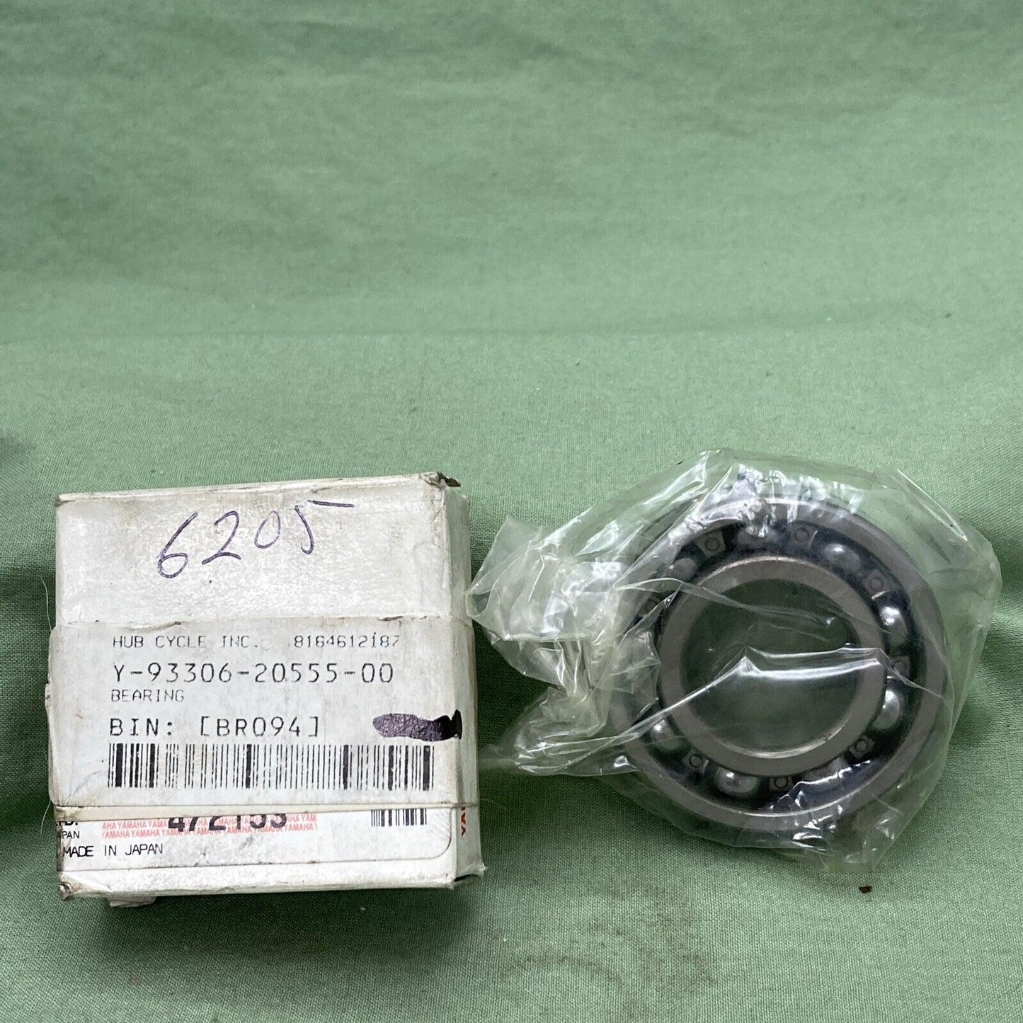 NEW GENUINE YAMAHA 93306-20555-00 TRANSMISSION BEARING