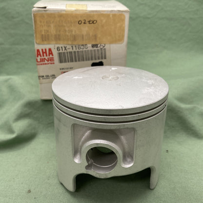 NEW GENUINE YAMAHA 61X-11636-02 CRANKSHAFT PISTON (0.50MM O/s)