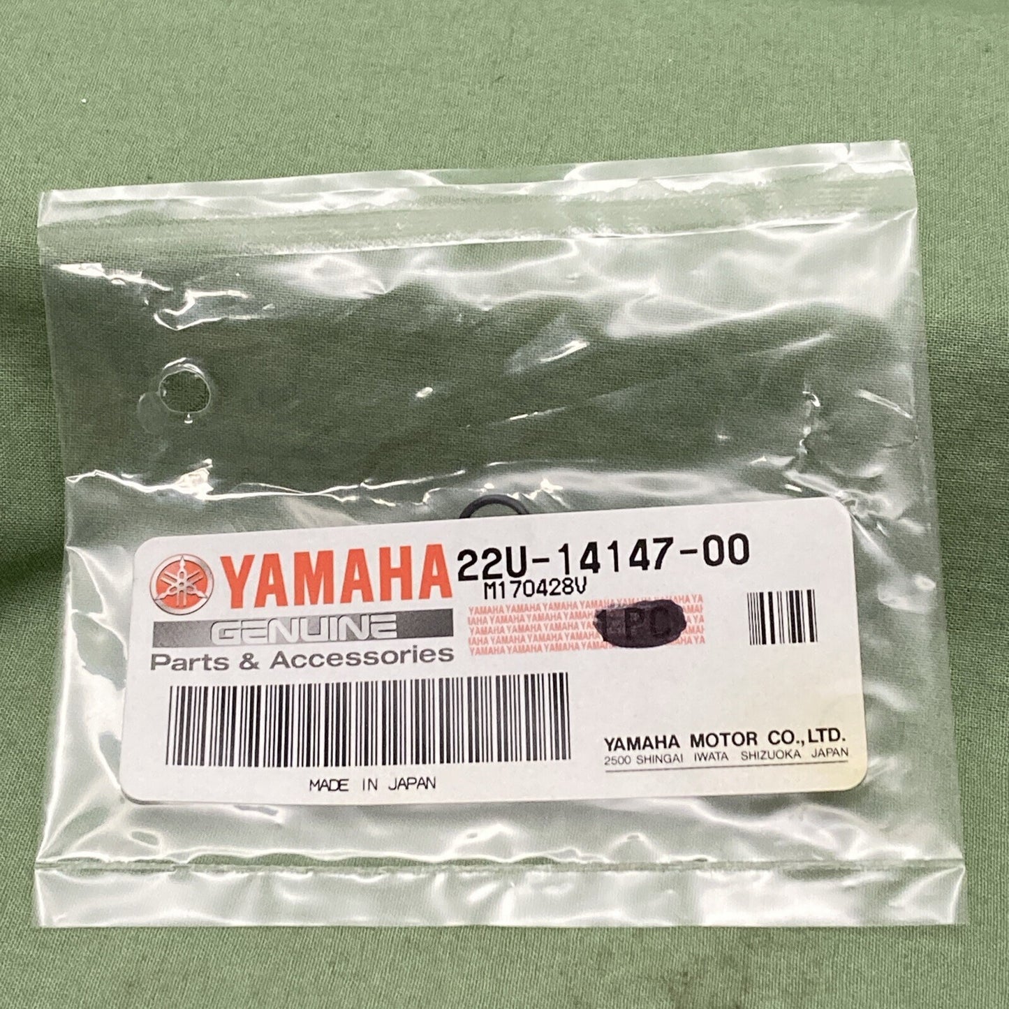 NEW GENUINE YAMAHA 22U-14147-00 CARBURETOR O-RING