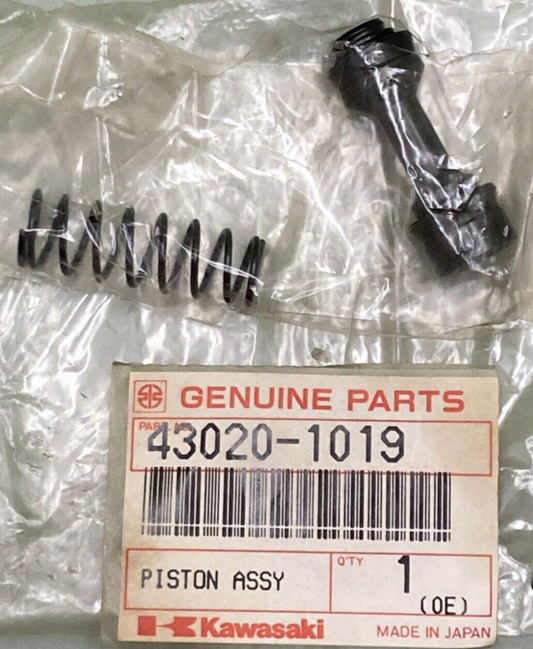 NEW GENUINE KAWASAKI 43020-1019 REAR MASTER CYLINDER Piston Assembly