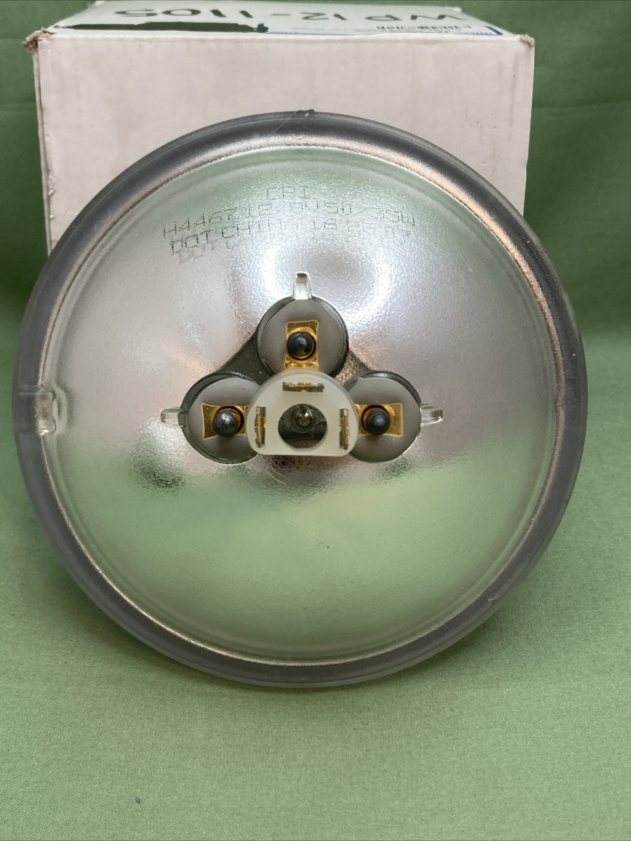 NEW CPI H4467 5 3/4" MOTORCYCLE HEADLAMP HOLOGEN SEALED BEAM 12.8 V 50/35W