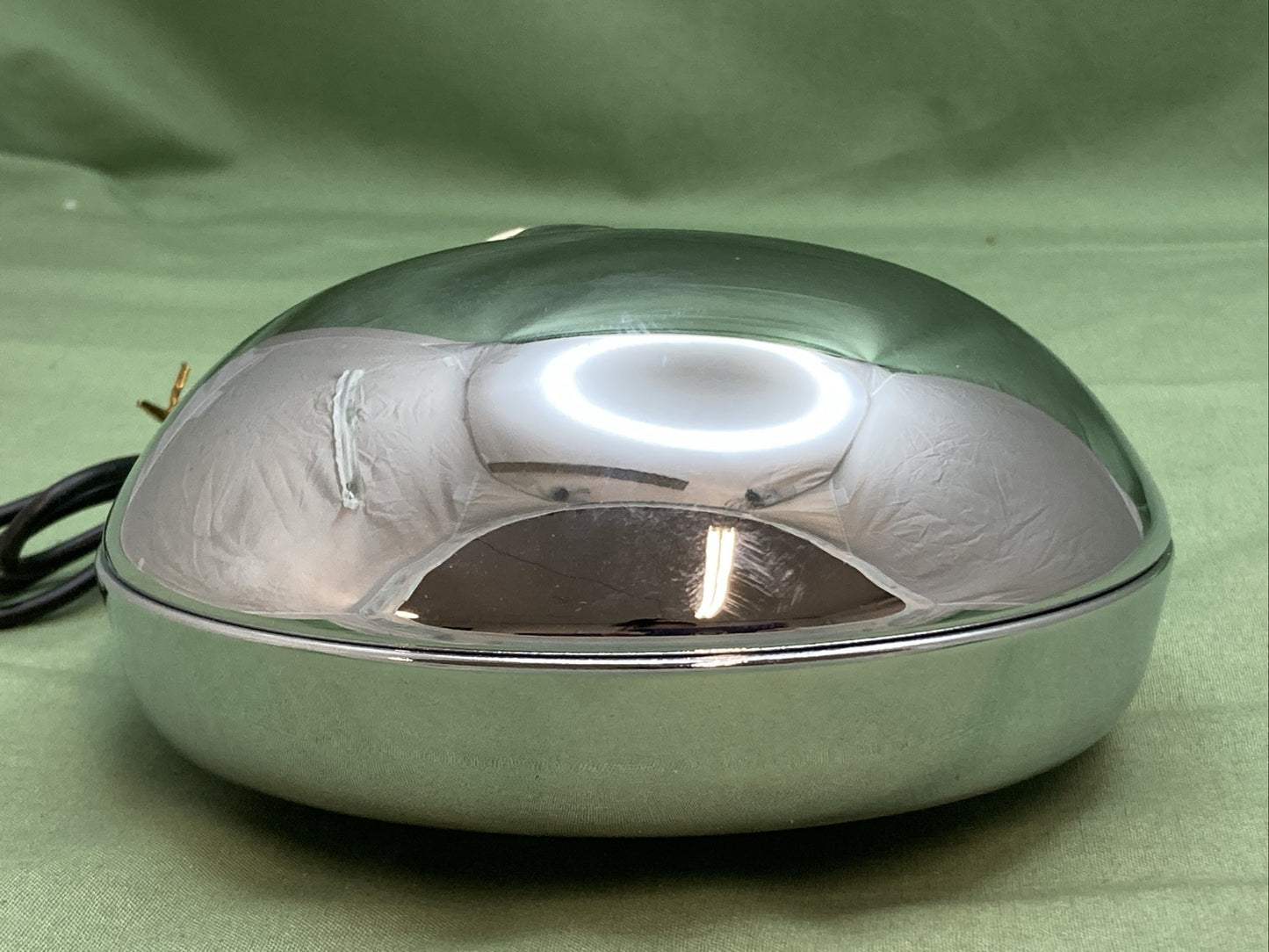 NEW EMGO 66-84170 4 1/2" SPOTLIGHT 115 MM SHALLOW CRUISER STYLE CHROME BODY