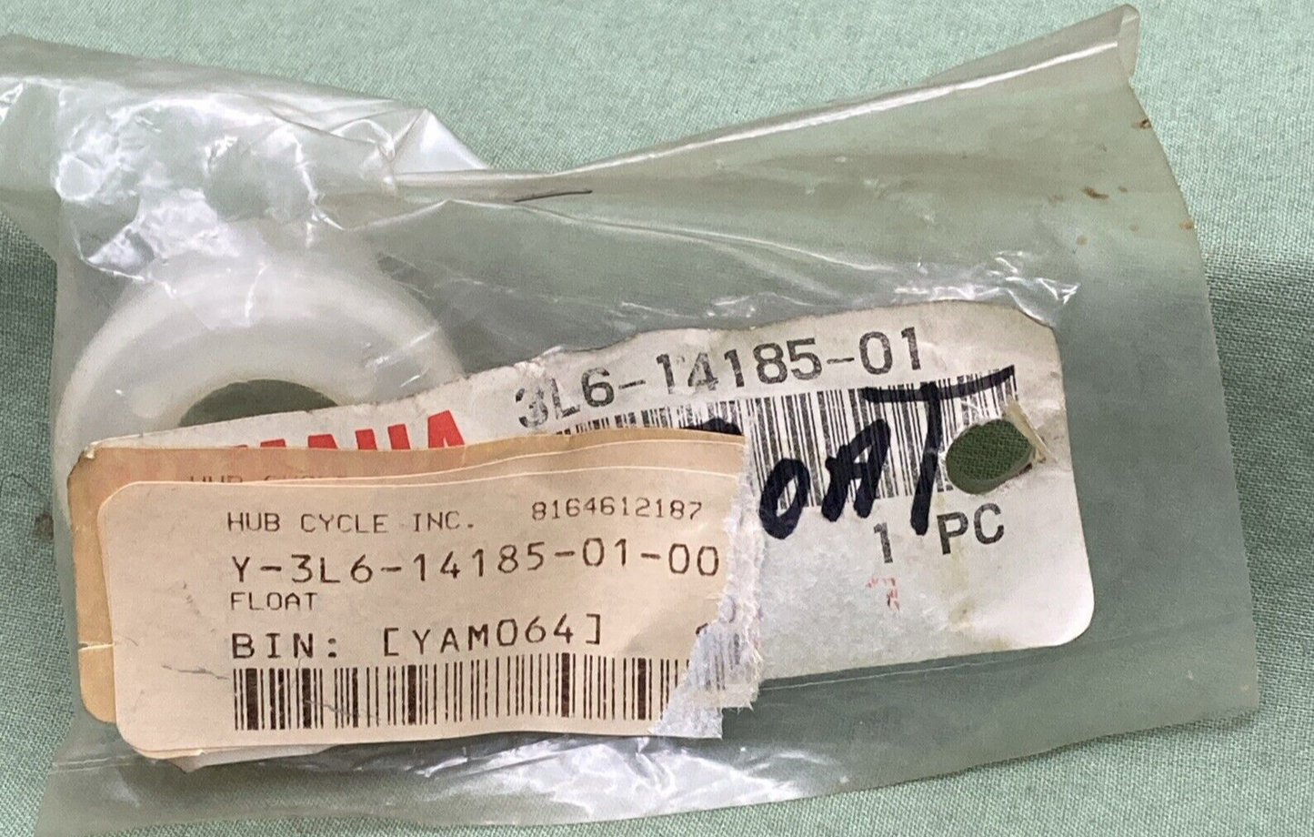 NEW GENUINE YAMAHA 3L6-14185-01 CARBURETOR FLOAT