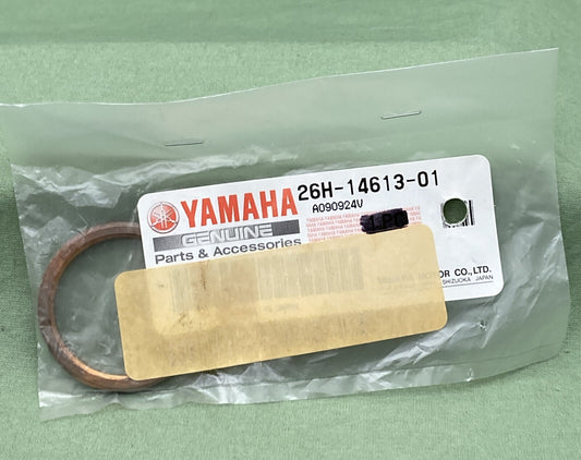 NEW GENUINE YAMAHA 26H-14613-01 Gasket, Exhaust Pipe
