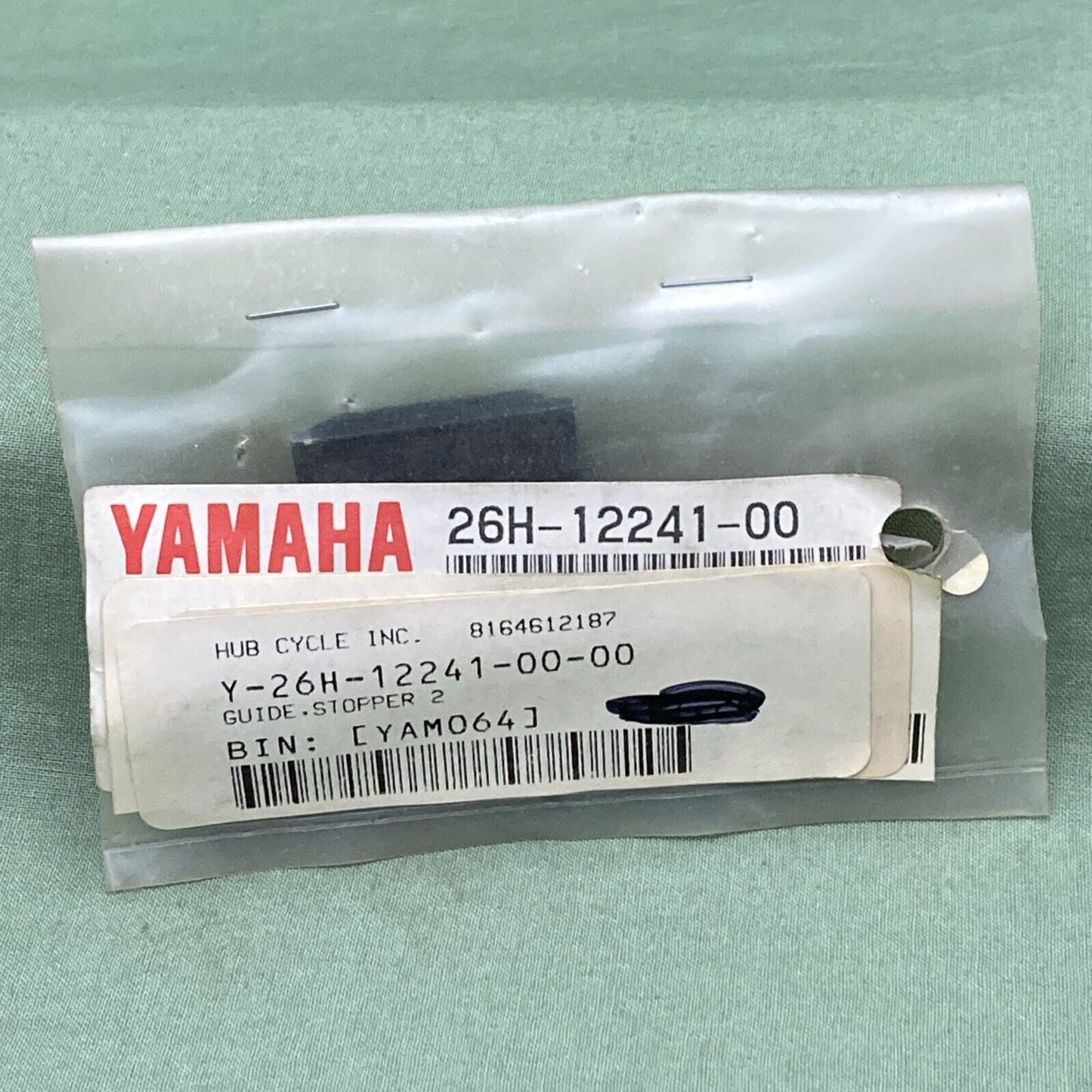 NEW GENUINE YAMAHA 26H-12241-00 CAMSHAFT CHAIN Guide, Stopper 2